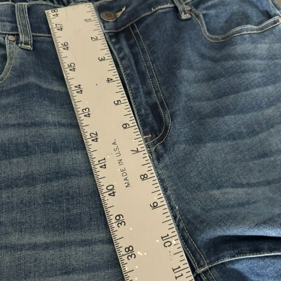 Grace & Lace | Elastic Pull-On Waist Skinny Jeans SZ XL (31-33) NWT - Picture 8 of 12